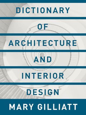 cover image of Dictionary of Architecture and Interior Design